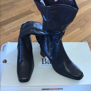 Bass Colette Stretch Calf Length Boots